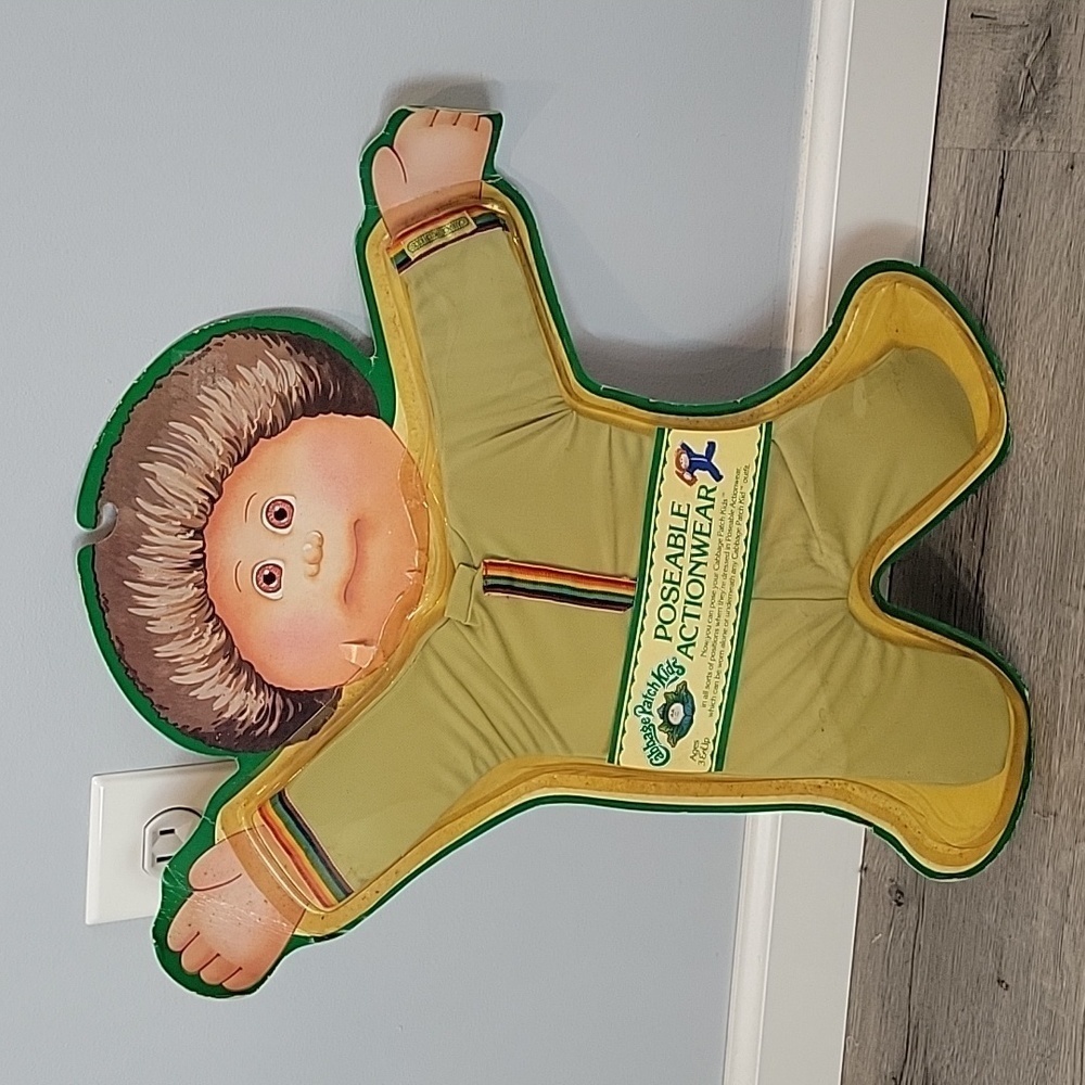 Vintage Coleco 16" Cabbage Patch Doll Clothes Poseable Actionwear 1983